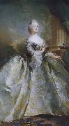 Carl Gustaf Pilo Queen Louise oil painting